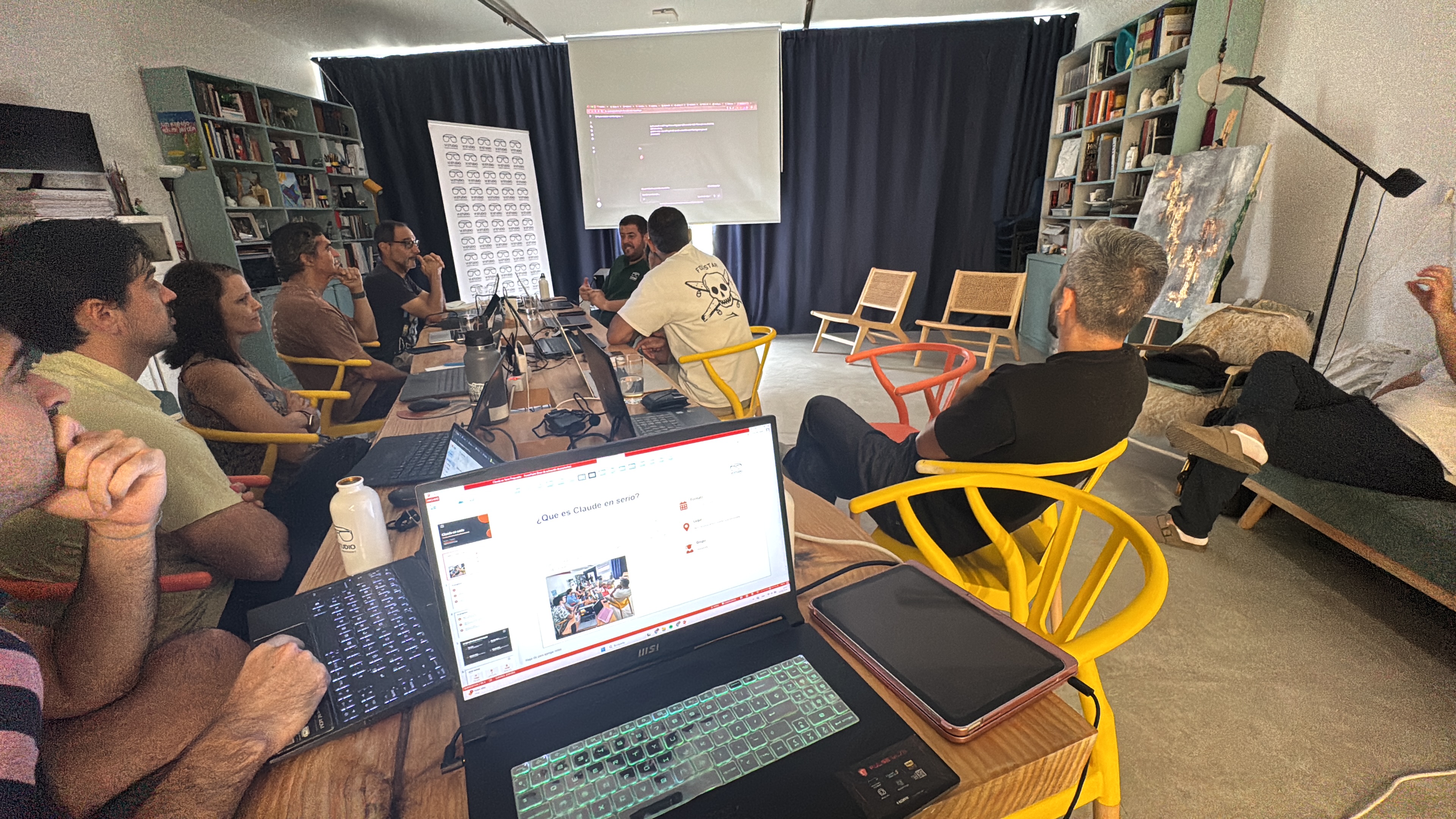 Bootcamp Claude en Serio — curso de Claude presencial en Madrid, junio 2026